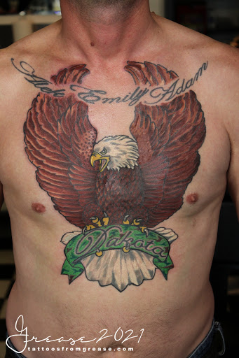 Explore rancher tattoo ideas, creative tattoo ideas in Saint Paul, available at Tattoos From Grease