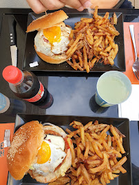 Sandwich au poulet du Restaurant de hamburgers Uncle Breizh Landévant à Landévant - n°7