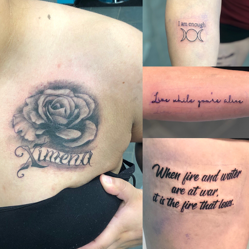 Explore tattoos xoxo ideas, creative tattoo ideas in Lockport, available at Archer Ink Tattoo