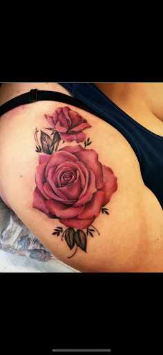 Explore egyptian chest tattoo ideas, creative tattoo ideas in Prescott, available at Modern Craft Tattoo
