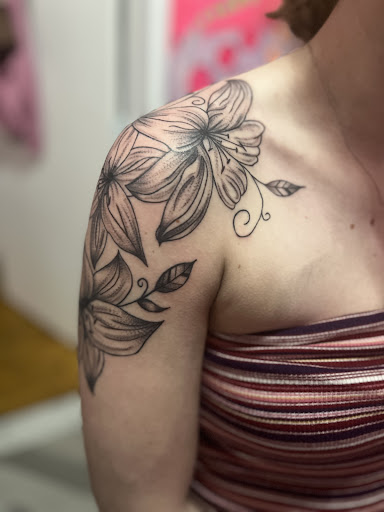 Explore dragon ball tattoo ideas, creative tattoo ideas in Cincinnati, available at Enchanted Ink