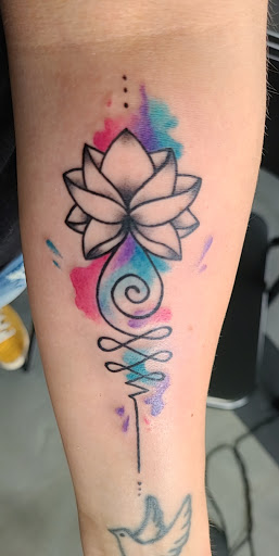 Explore banksy tattoo ideas, creative tattoo ideas in Tallmadge, available at Killjoy tattoo