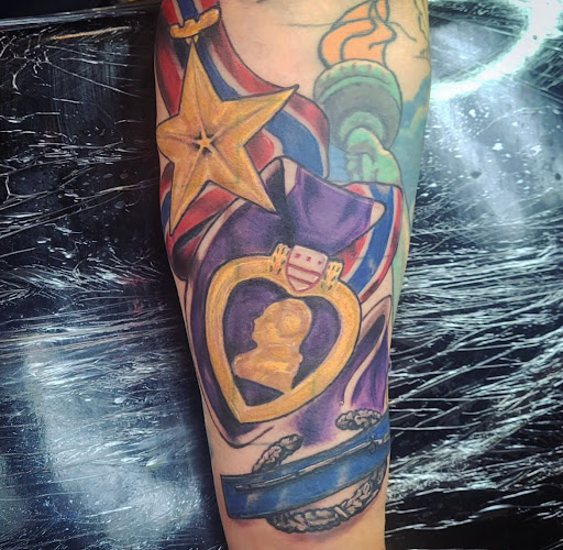 Explore leg tattoo ideas male, creative tattoo ideas in Kenosha, available at Kenosha Tattoo Company