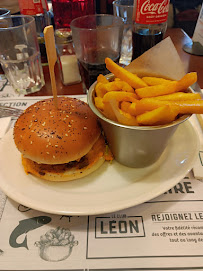 Hamburger du Restaurant Léon - Valence-Saint Marcel à Saint-Marcel-lès-Valence - n°6