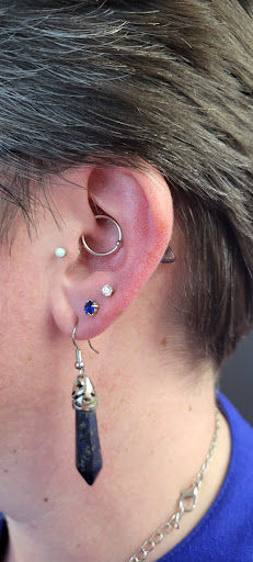 Explore baby yoda tattoo ideas, creative tattoo ideas in Oklahoma City, available at 23rd Street Body Piercing since 1995
