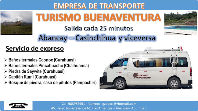 Turismo Buenaventura EIRL - Abancay