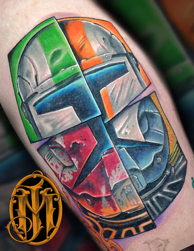 Explore ankle chain tattoo ideas, creative tattoo ideas in Lombard, available at New Hope Tattoo