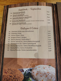 Nazar Restaurant à Darmstadt menu