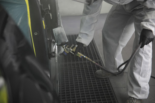 Auto Body Shop «Mannes Body Shop», reviews and photos, 500 Chicago Dr, Holland, MI 49423, USA