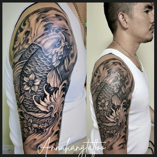 Explore full hand tattoo ideas, creative tattoo ideas in Garden Grove, available at Anna Hang Tattoo