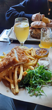 Fish and chips du Restaurant The Frog & British Library à Paris - n°12