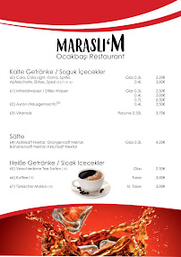 Marasli'M Holzkohlegrill Restaurant - Bremerhaven à Bremerhaven menu