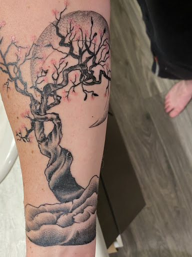 Explore small tattoo placement ideas, creative tattoo ideas in Charleston, available at Broken Lantern Tattoo