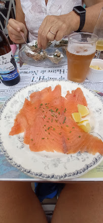 Plats et boissons du Bar-restaurant à huîtres L'ître, bar à huîtres à Saint-Vaast-la-Hougue - n°6