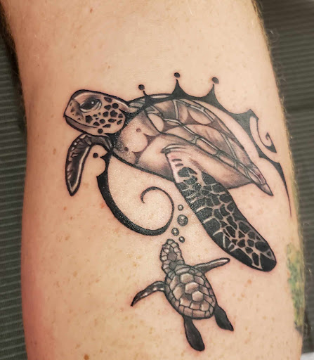Explore pagan tattoo ideas, creative tattoo ideas in Pahoa, available at Electric Jungle Tattoo