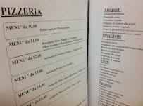 Menu / carte de La Pergola à Rome
