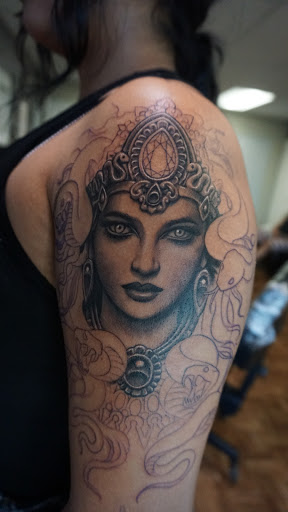 Explore halloween movie tattoo ideas, creative tattoo ideas in Oxnard, available at Downtown Tattoo & Body Piercing
