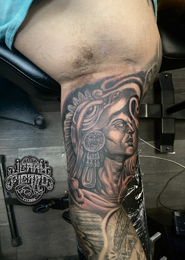 Explore cheek tattoo ideas, creative tattoo ideas in Silver City, available at Independent Ink Tattoo