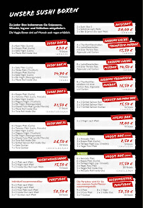 Sushi à emporter Sushi Palace UIm à Senden - menu / carte