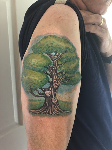 Explore western sleeve tattoo ideas, creative tattoo ideas in New Preston Marble Dale, available at Mammoth Ink Tattoo