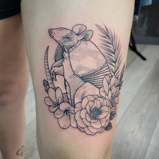 Explore chest tattoo cover up ideas, creative tattoo ideas in Nashville, available at Titan Tattoo