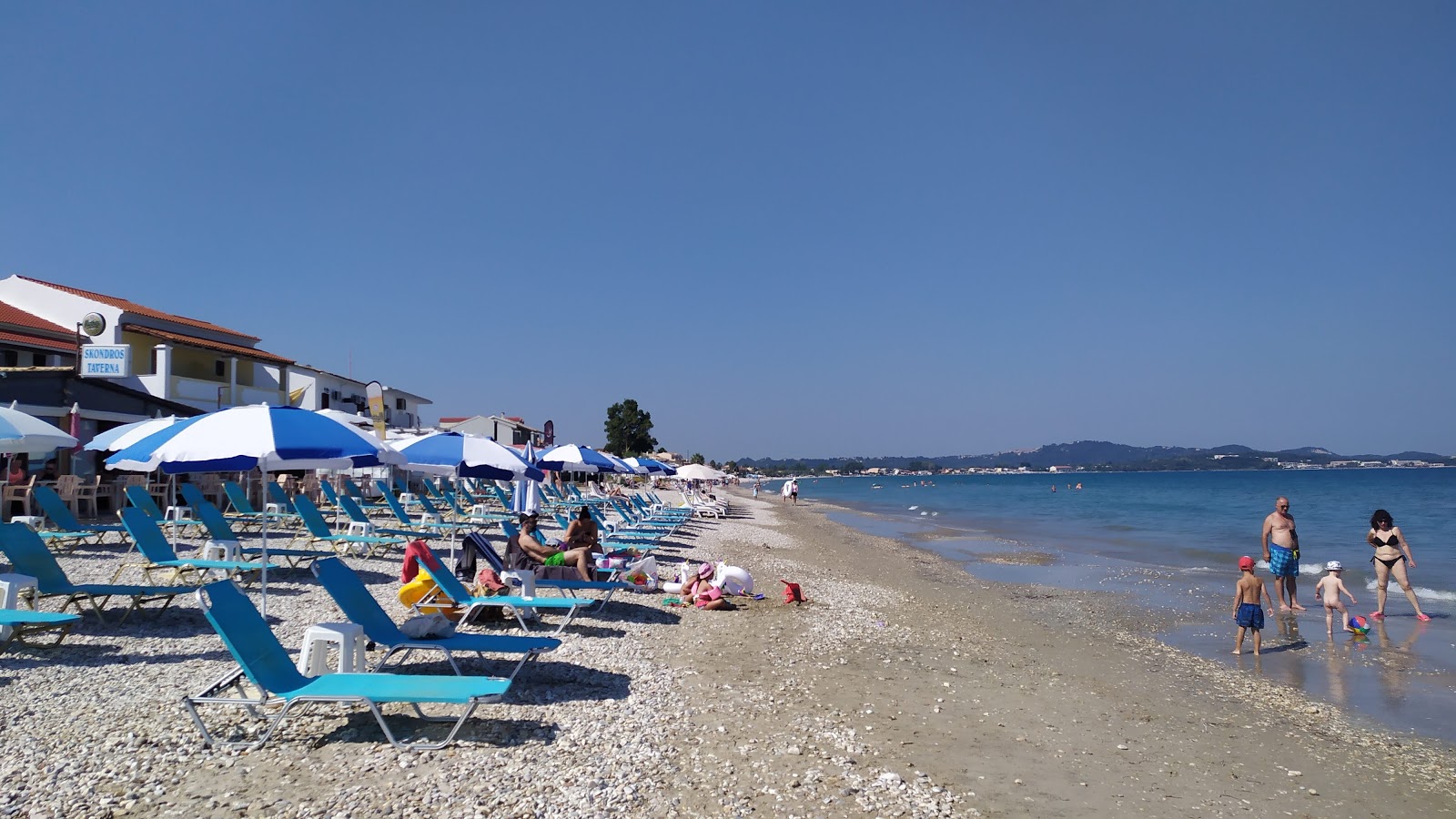 Fotografie cu acharavi beach cu drept și lung