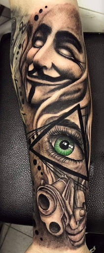 Explore big cat tattoo ideas, creative tattoo ideas in New Orleans, available at Orleans Ink