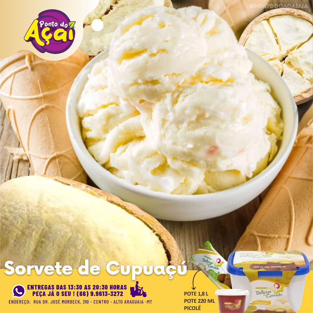 Ponto do Açaí e Sorveteria