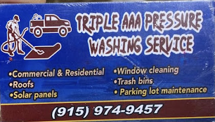 Triple AAA Pressure washing services