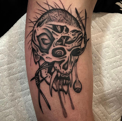 Explore godparent tattoo ideas, creative tattoo ideas in Cleveland, available at GRIM HEART TATTOO