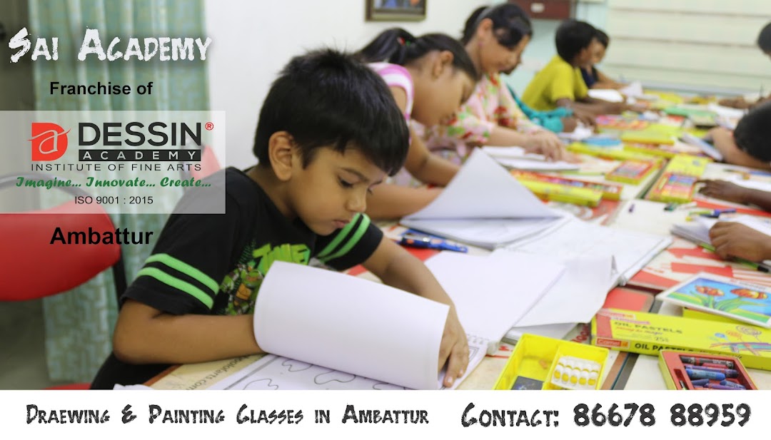 Dessin Academy, Ambattur, (Sai Academy), Online Drawing and Painting Classes in Ambattur