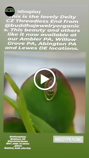 Tattoo Shop «Tattoo Galaxy~Ambler Piercing & Custom Tattoos», reviews and photos, 16 N Main St, Ambler, PA 19002, USA