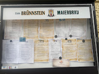 Zum Brünnstein à Munich menu