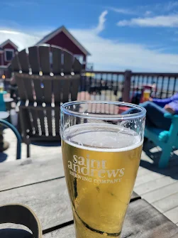 Craft beer at a brewery in St. Andrews New Brunswick