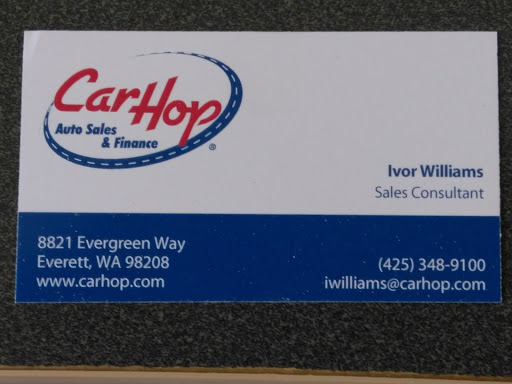 Used Car Dealer «CarHop Auto Sales & Finance», reviews and photos, 8821 Evergreen Way, Everett, WA 98208, USA