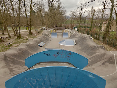 Pumptrack et Skatepark Bisso à Les Abrets en Dauphiné