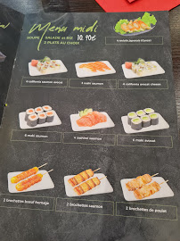 Carte du Sushi Mod à Paris