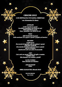 Menu / carte de Ristorante Indiano Maharaja à Treviso