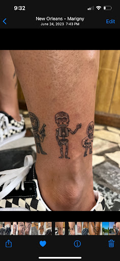 Explore redeemed tattoo ideas, creative tattoo ideas in New Orleans, available at Downtown Tattoos and Piercing