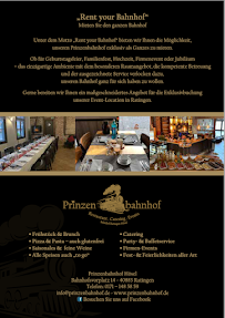 Prinzenbahnhof Hösel | Restaurant . Catering . Event à Ratingen menu