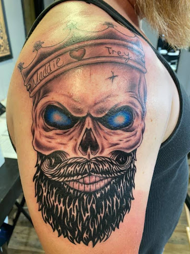 Explore dog tattoo ideas small, creative tattoo ideas in Shallotte, available at Ocean Isle Ink & Piercing