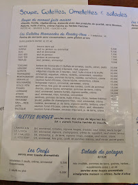 Au Rendez-Vous-Gourmand à Joinville-le-Pont menu