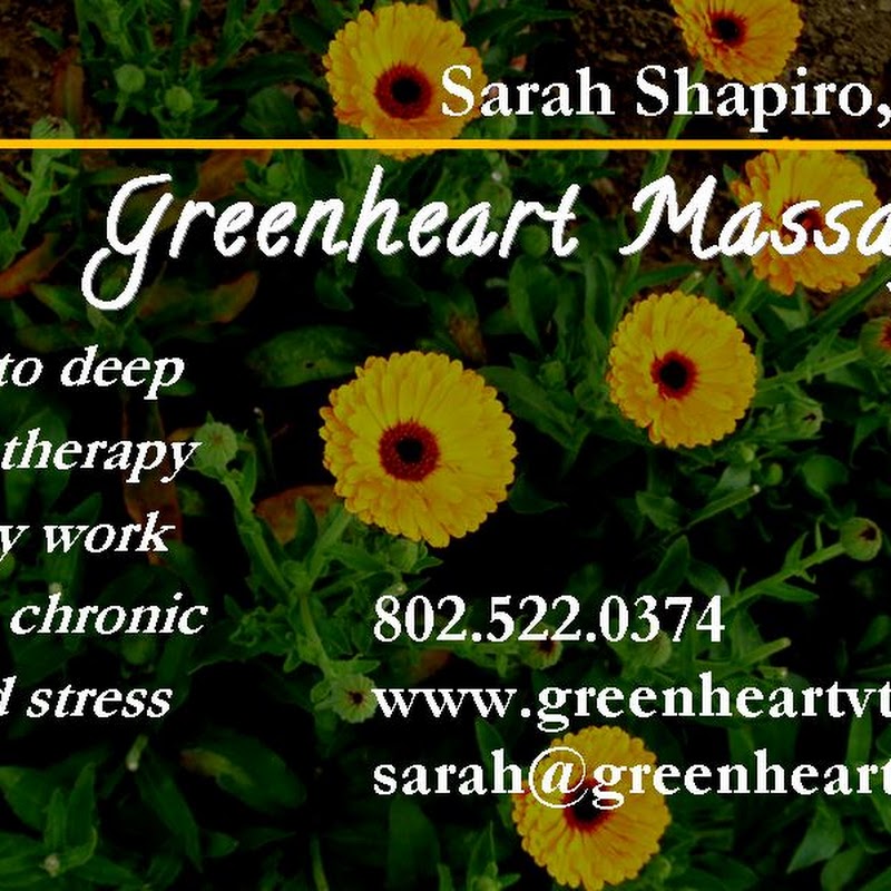 Sarah Shapiro Greenheart Massage