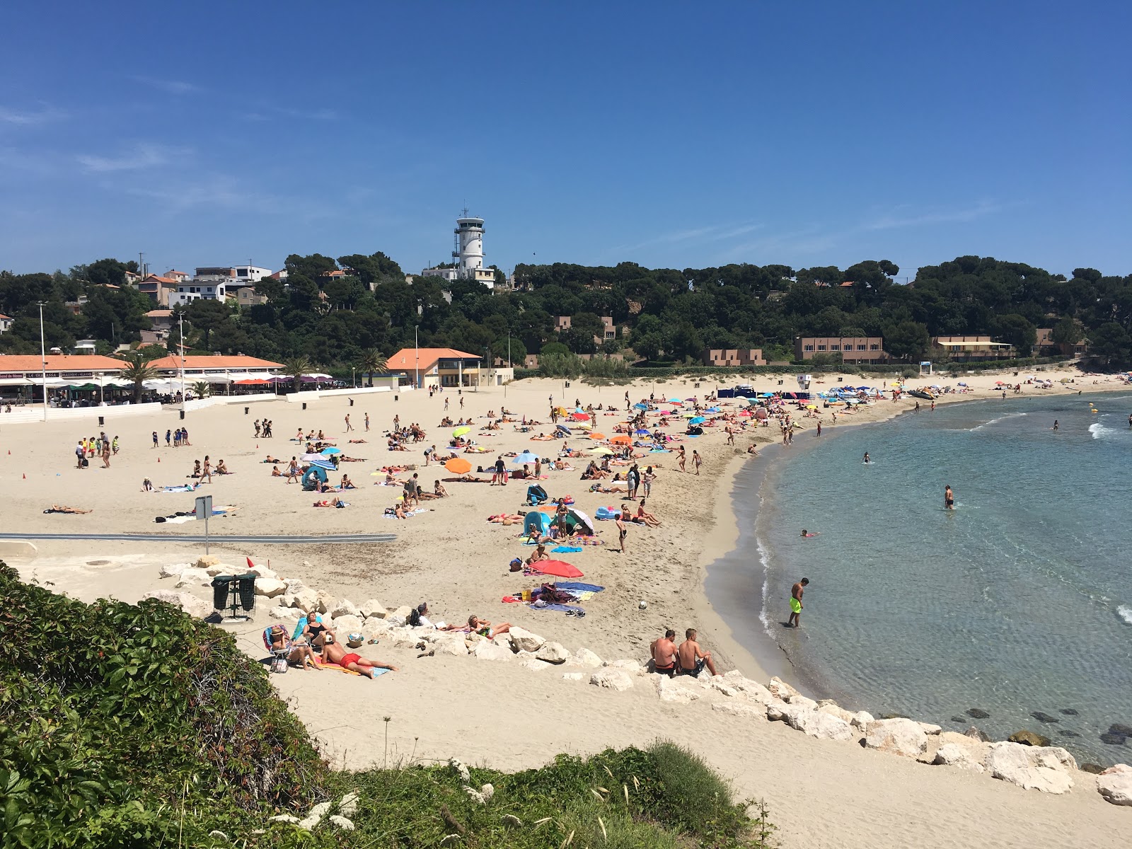 Photo de Plage du Verdon zone des équipements