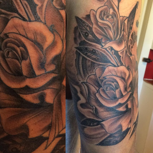 Explore chain tattoo ideas, creative tattoo ideas in Milford, available at Golden Hammer Tattoo Studios