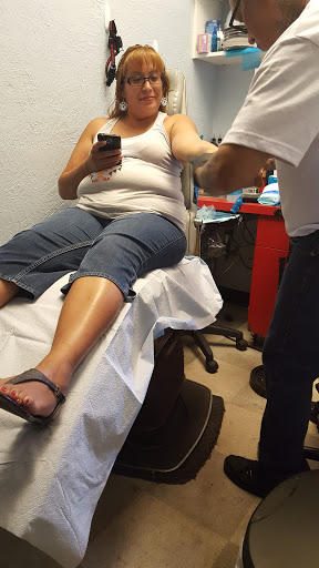 Explore back of hand tattoo ideas, creative tattoo ideas in Albuquerque, available at Route 66 Fine Line Tattoo