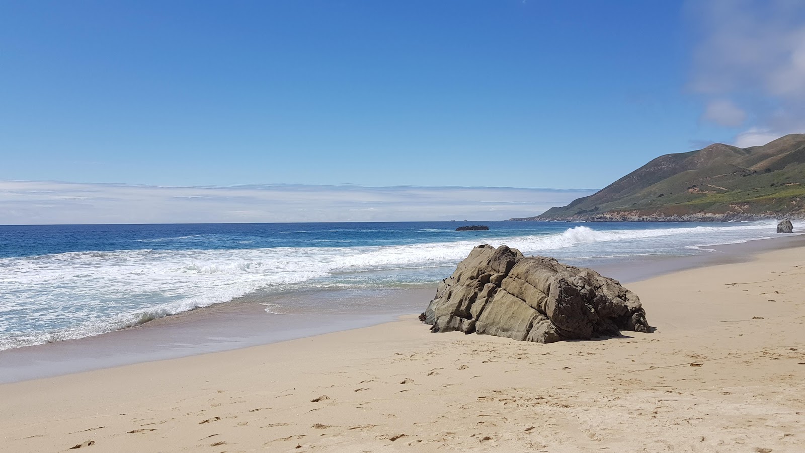 Photo de Garrapata Beach avec un rivage spacieux