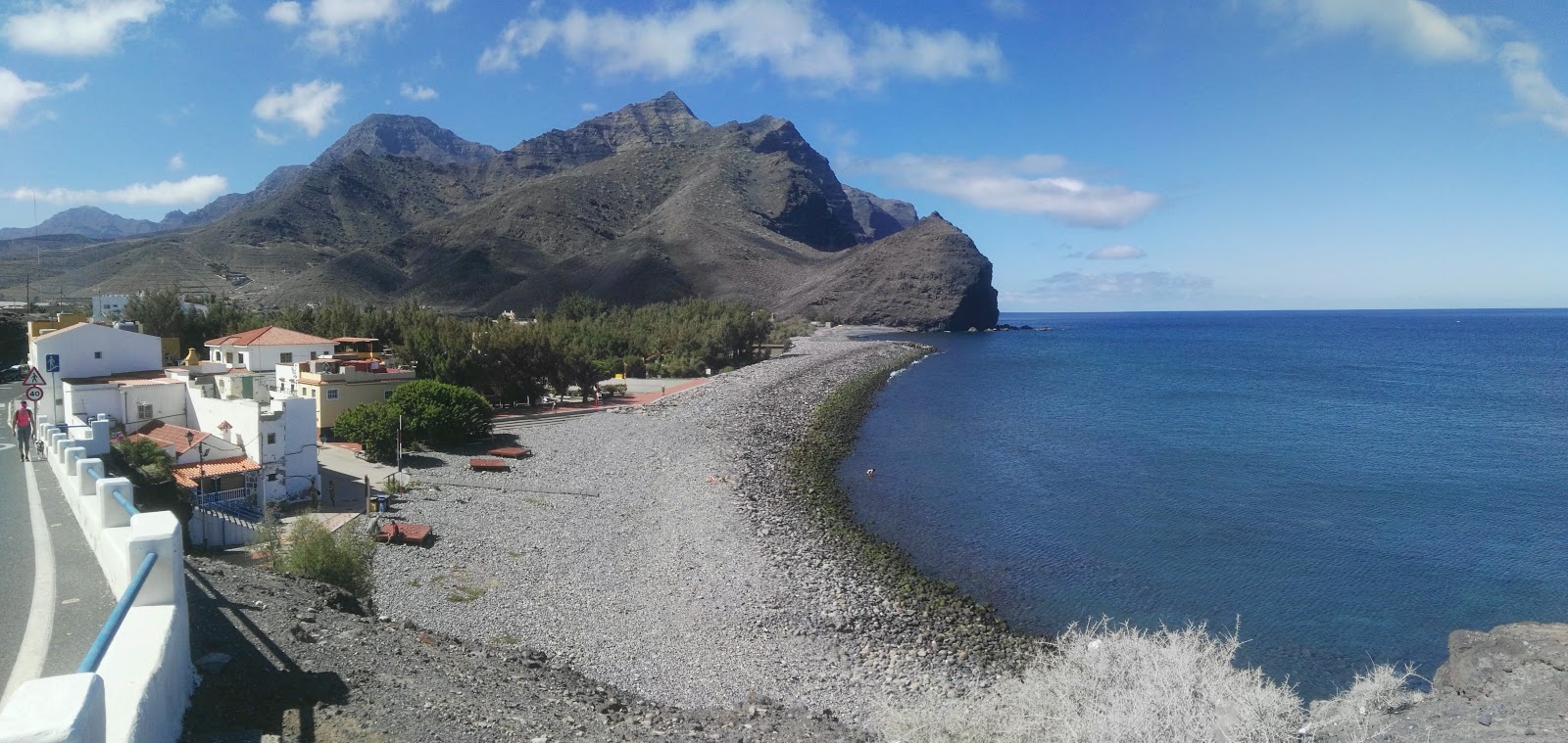 Photo de Playa de La Aldea - endroit populaire parmi les connaisseurs de la détente