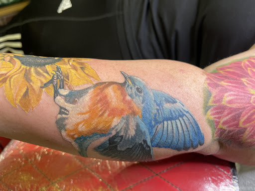 Explore tattoo ideas for hair stylist, creative tattoo ideas in San Diego, available at Inkfinite Artistry