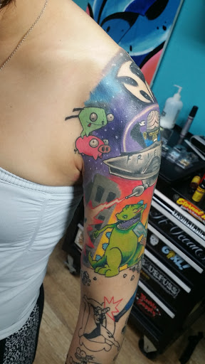 Explore geisha tattoo ideas, creative tattoo ideas in Ocala, available at The Tattoo Gallery of Ocala LLC